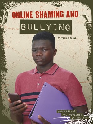 cover image of Online Shaming and Bullying